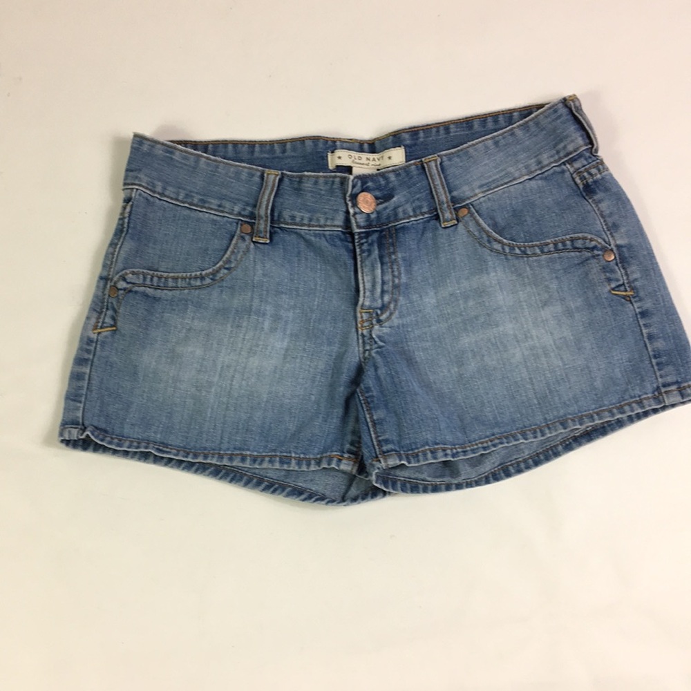 Old Navy Booty Shorts Size 6 Blue Denim